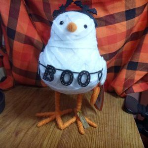 NWT Featherly Friends Bird Mummy Halloween Decorative Hyde & EEK! Boutique